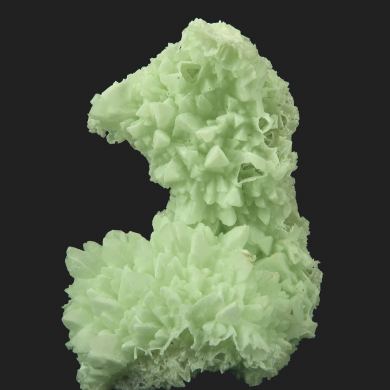 Cuprian Dolomite cast after Calcite