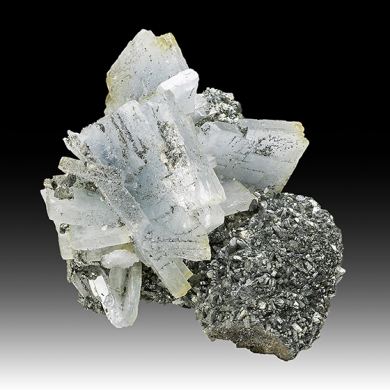 Barite with Marcasite