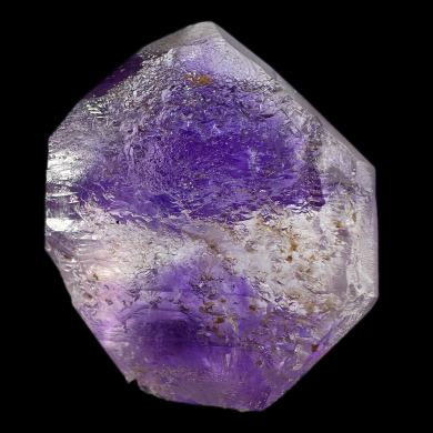 Quartz var. hourglass amethyst