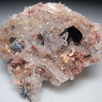 Hematite with Quartz