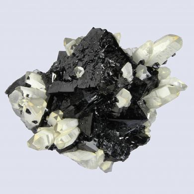 Cassiterite with Quartz