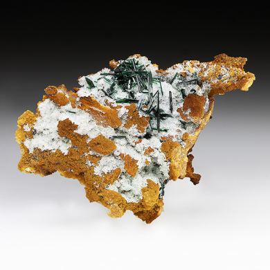 Atacamite with Quartz