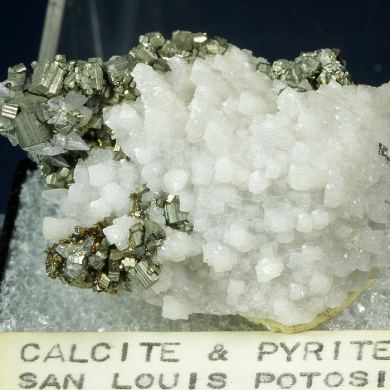 Calcite and Pyrite