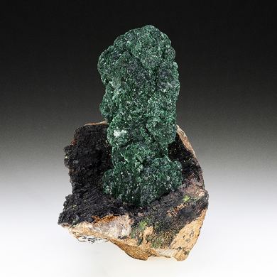 Malachite after Azurite