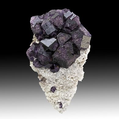 Fluorite with Quartz