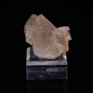 RUTILE QUARTZ - Novo Horizonte, Bahia, Brazil