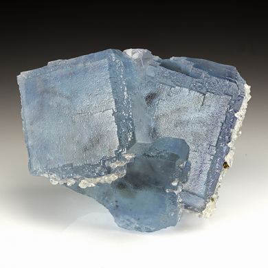 Fluorite with Calcite