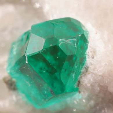 Emerald (fantastic termination) / La Pita Mine, Maripí Municipality, Boyacá Department, Colombia