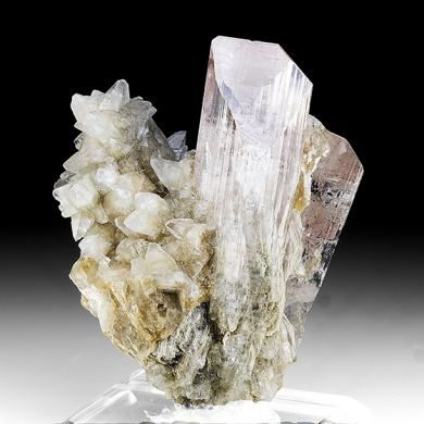 Danburite with Calcite