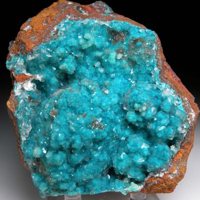 Aurichalcite in Calcite