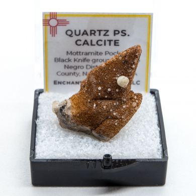 Quartz ps. Calcite