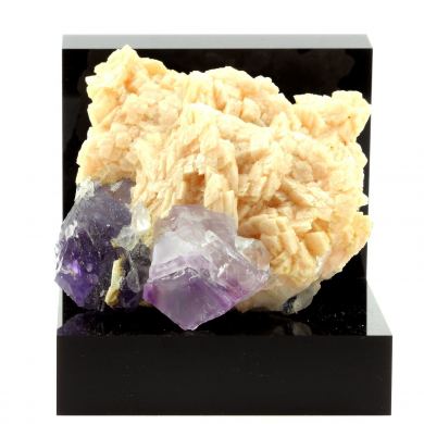 Fluorite + Dolomite.