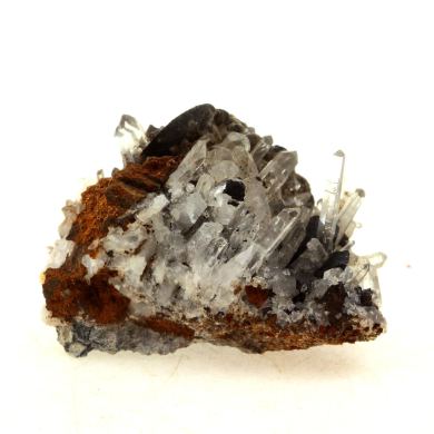 Quartz + Siderite + Hematite. 105.0 ct.