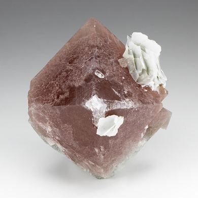 Fluorite with Calcite