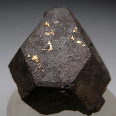 Pyrite on Alabandite