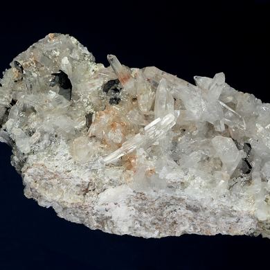 Hematite on Quartz