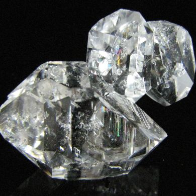 Quartz, var. Herkimer Diamond