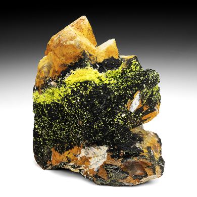 Phurcalite with Autunite