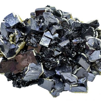 Galena, sphalerite, dolomite