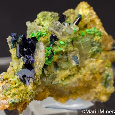 Azurite, Cerussite