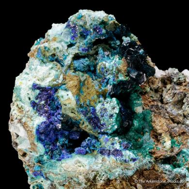 Veszelyite, Cuprodongchuanite, Azurite