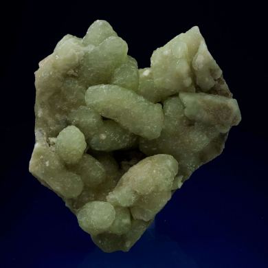 Prehnite Cast After Anhydrite