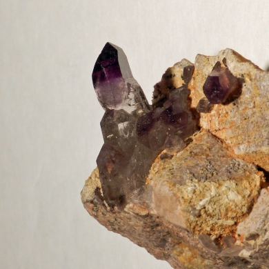 Quartz var: Amethyst