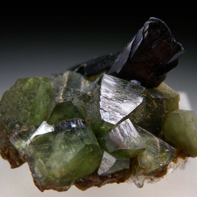 Vivianite with Ludlamite