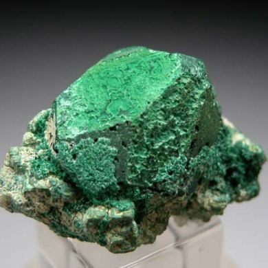 Malachite over Cuprite