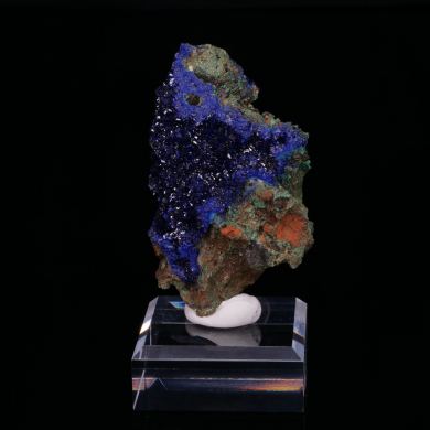 AZURITE and MALACHITE - Khanong open pit, Sepon Mine, Vilabouly District, Savannakhet Province, Laos