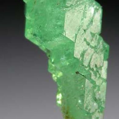 Tsavorite with Pyrite