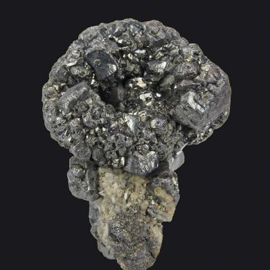 Pyrargyrite with Quartz