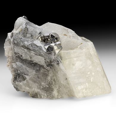 Carrollite with Calcite