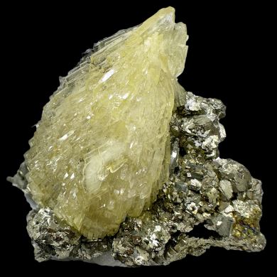 Baryte, pyrite