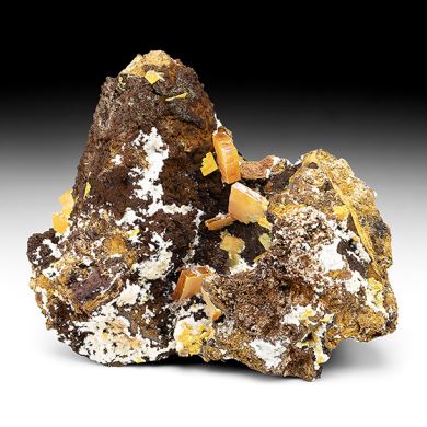 Wulfenite with Willemite