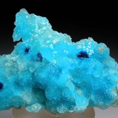 Veszelyite on Hemimorphite