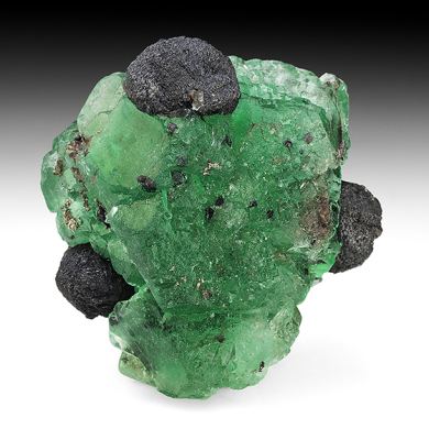 Geocronite with Fluorite