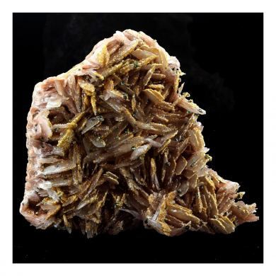 Baryte + Pyrite.