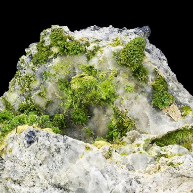 Pyromorphite with Quartz