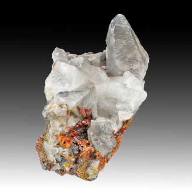 Calcite with Realgar