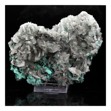 Malachite + Baryte.