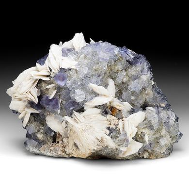 Fluorite with Barite