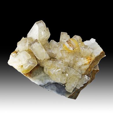 Barite with Quartz