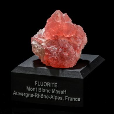 Pink Fluorite from Mont Blanc, France