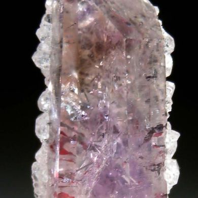 Analcime on Quartz