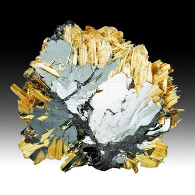 Rutile with Hematite