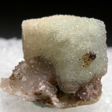 Quartz on Malachite after Azurite