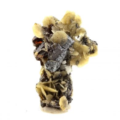 Sphalerite (Blende) + Siderite.