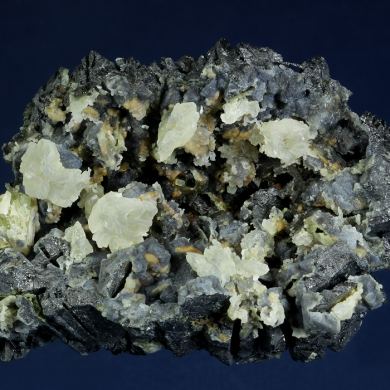 Magnetite with Quartz (var. Chalcedony)