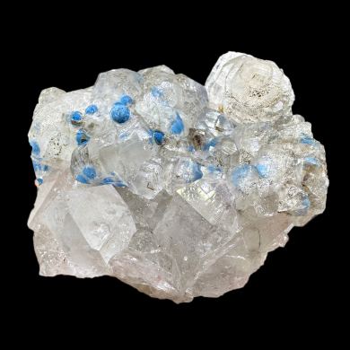 Plancheite, quartz, calcite